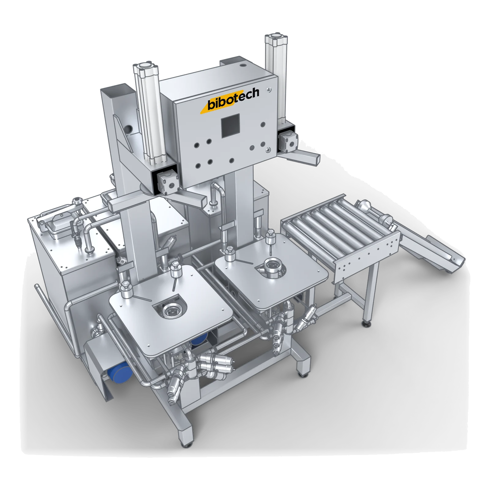 BiboFlow 2 automatic keg washer and filler with one washing and one filling head