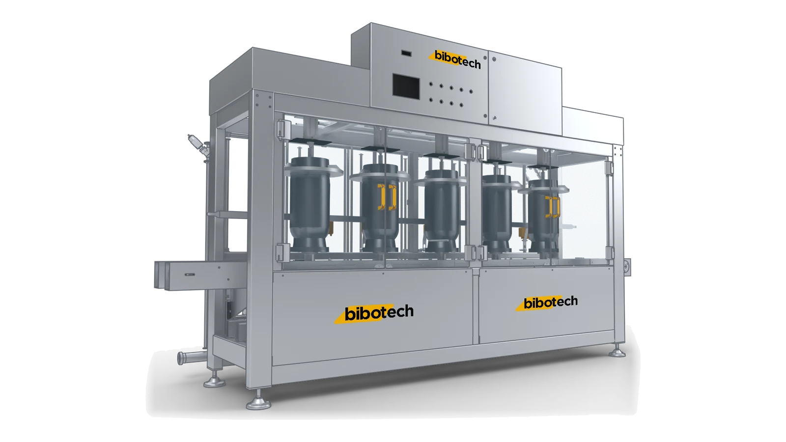 BiboFlow 5 fully automatic keg washing and filling line with five heads