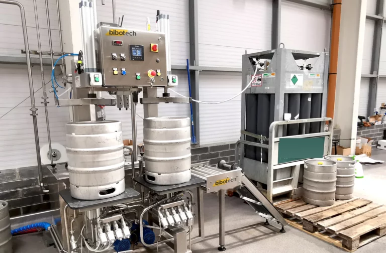 BiboFlow 2, kegs ready to go in